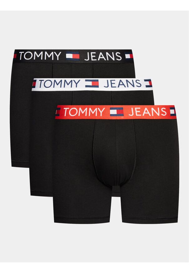 Tommy Jeans Komplet 3 par bokserek UM0UM03255 Czarny. Kolor: czarny. Materiał: bawełna