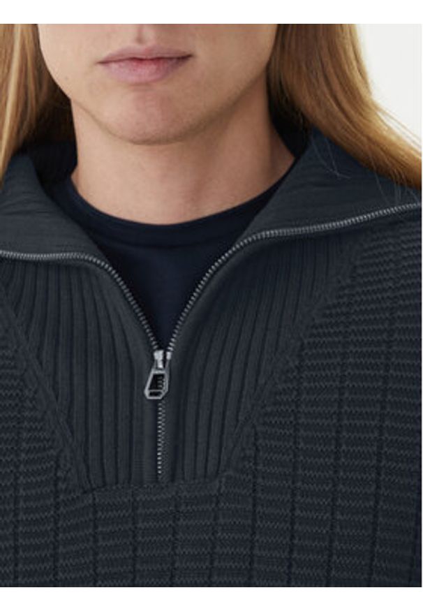 JOOP! Sweter 17 JK-15Jacobo 30047353 Granatowy Modern Fit. Kolor: niebieski. Materiał: syntetyk