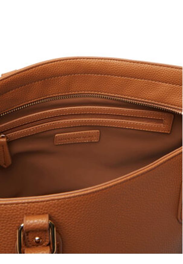 VALENTINO - Valentino Torebka Brixton VBS7LX11 Brązowy. Kolor: brązowy. Materiał: skórzane