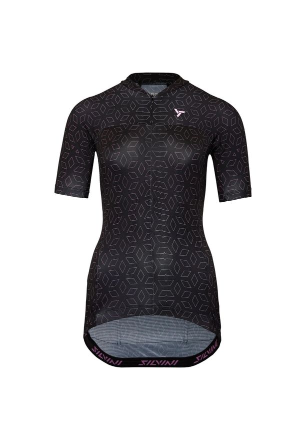 Damski jersey Silvini Catirina. Kolor: czarny. Materiał: jersey. Sport: kolarstwo