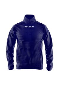 Wodoodporna kurtka męska Givova Navy 2XL - Styl i ochrona. Kolor: niebieski. Styl: elegancki