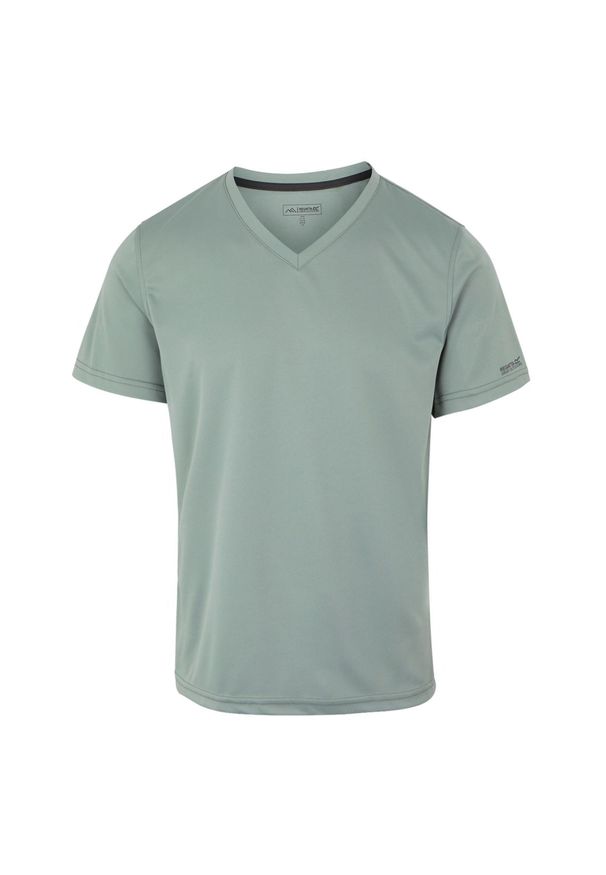 Koszulka Regatta Fingal V-Neck. Kolor: niebieski, szary, wielokolorowy