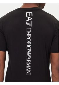 EA7 Emporio Armani T-Shirt 7M000567 AF10375 MC001 Czarny Regular Fit. Kolor: czarny. Materiał: bawełna #5