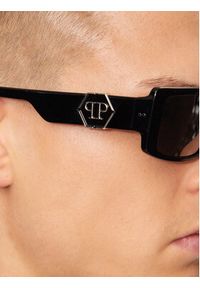 Philipp Plein - PHILIPP PLEIN Okulary przeciwsłoneczne SPP003M Czarny. Kolor: czarny #3