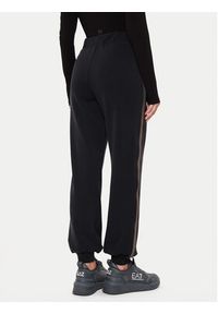 EA7 Emporio Armani Spodnie dresowe 6DTP74 TJZBZ 1200 Czarny Regular Fit. Kolor: czarny. Materiał: syntetyk #4