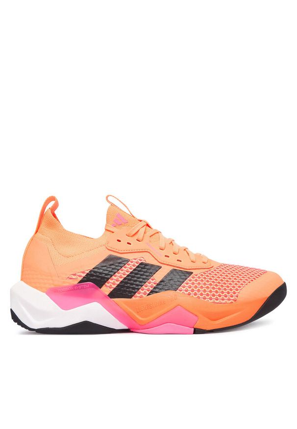 Adidas - Buty na siłownię adidas. Kolor: pomarańczowy. Sport: fitness