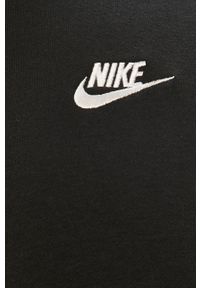 Nike Sportswear - Bluza. Okazja: na co dzień. Kolor: czarny. Materiał: dzianina. Długość: krótkie. Wzór: nadruk. Styl: casual #4