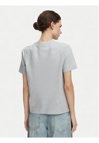Calvin Klein Jeans T-Shirt LV047G831G Szary jasny Regular Fit. Kolor: szary. Materiał: bawełna #3