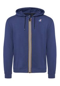 K-Way Bluza Arnel K4115ZW Granatowy Regular Fit. Kolor: niebieski. Materiał: bawełna #4