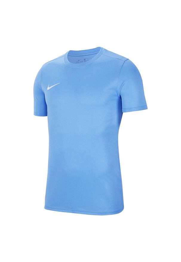 Nike - Koszulka Dziecięca Park VII DriFIT. Kolor: niebieski. Sport: turystyka piesza