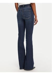 Pinko - PINKO Jeansy Flora Flare 100166 A2RX Granatowy Regular Fit. Kolor: niebieski