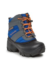 columbia - Columbia Śniegowce Childrens Rope Tow III Waterproof BC1322 Szary. Kolor: szary