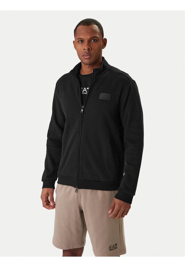 EA7 Emporio Armani Bluza 7M001362 AF22262 UC001 Czarny Regular Fit. Kolor: czarny. Materiał: bawełna