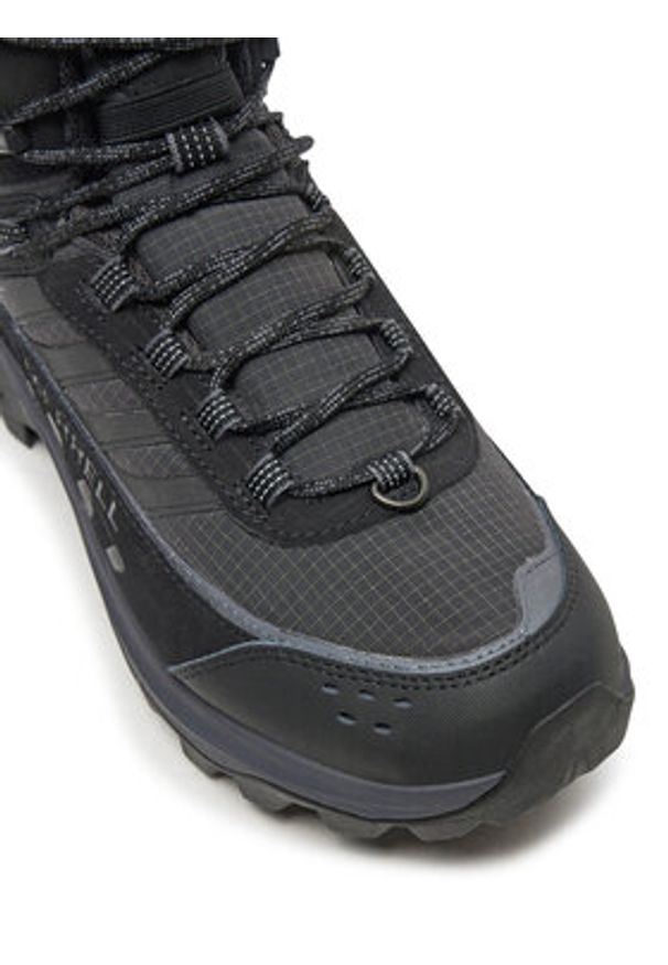 Merrell Trekkingi Moab Speed 2 Thermo Mid Wp J068305 Czarny. Kolor: czarny. Materiał: zamsz, skóra. Sport: turystyka piesza