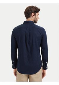 TOMMY HILFIGER - Tommy Hilfiger Koszula Poplin MW0MW43318 Granatowy Regular Fit. Kolor: niebieski. Materiał: bawełna #3