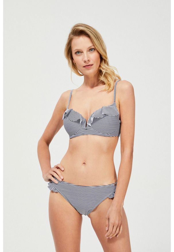 Strój kąpielowy MOODO push-up, w paski