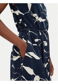 Fransa Sukienka codzienna 20615541 Granatowy Regular Fit. Okazja: na co dzień. Kolor: niebieski. Materiał: wiskoza. Typ sukienki: proste. Styl: casual #4