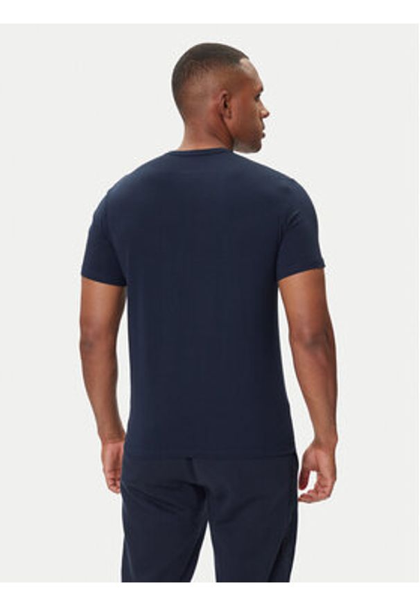 Emporio Armani Underwear Komplet 2 t-shirtów EM000391 AF10779 MB263 Granatowy Regular Fit. Kolor: niebieski. Materiał: bawełna