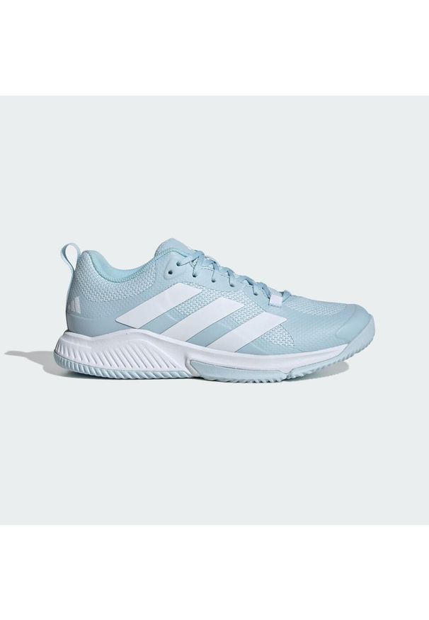 Buty do siatkówki dla dorosłych Adidas Court Team Bounce 2.0 Shoes. Kolor: biały, niebieski, wielokolorowy. Materiał: materiał. Sport: siatkówka