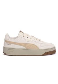 Buty do chodzenia damskie Puma 01 Carina Street Lux Sd. Zapięcie: sznurówki. Kolor: beżowy. Materiał: guma. Szerokość cholewki: normalna. Sport: turystyka piesza