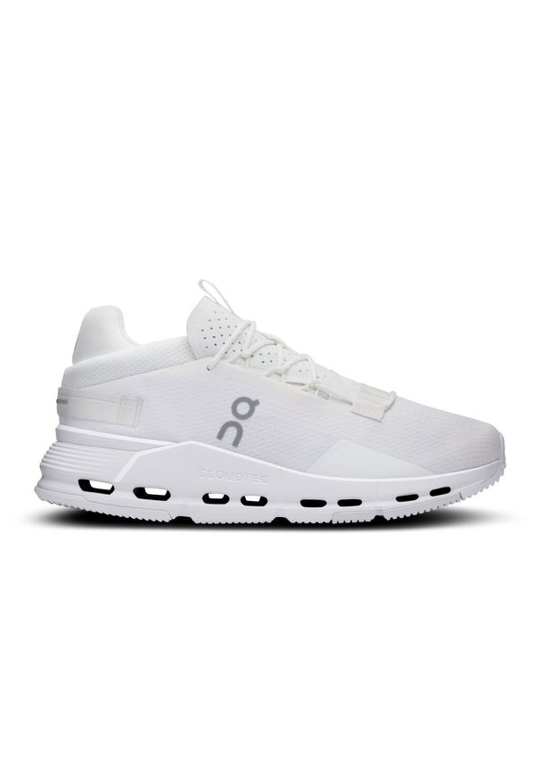 On - Sneakersy męskie ON CLOUDNOVA 2. Okazja: na co dzień, na spacer, do pracy. Kolor: biały. Sport: turystyka piesza