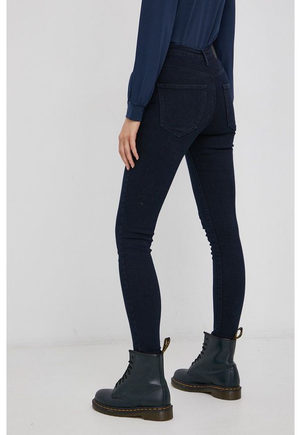 Vero Moda Jeansy damskie high waist. Stan: podwyższony. Kolor: niebieski