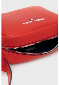 Tommy Jeans Torebka kolor czerwony. Kolor: czerwony. Rodzaj torebki: na ramię #3