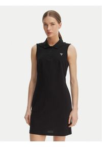 Guess Sukienka codzienna V6GK09 K3152 Czarny Regular Fit. Okazja: na co dzień. Kolor: czarny. Typ sukienki: proste. Styl: casual #1