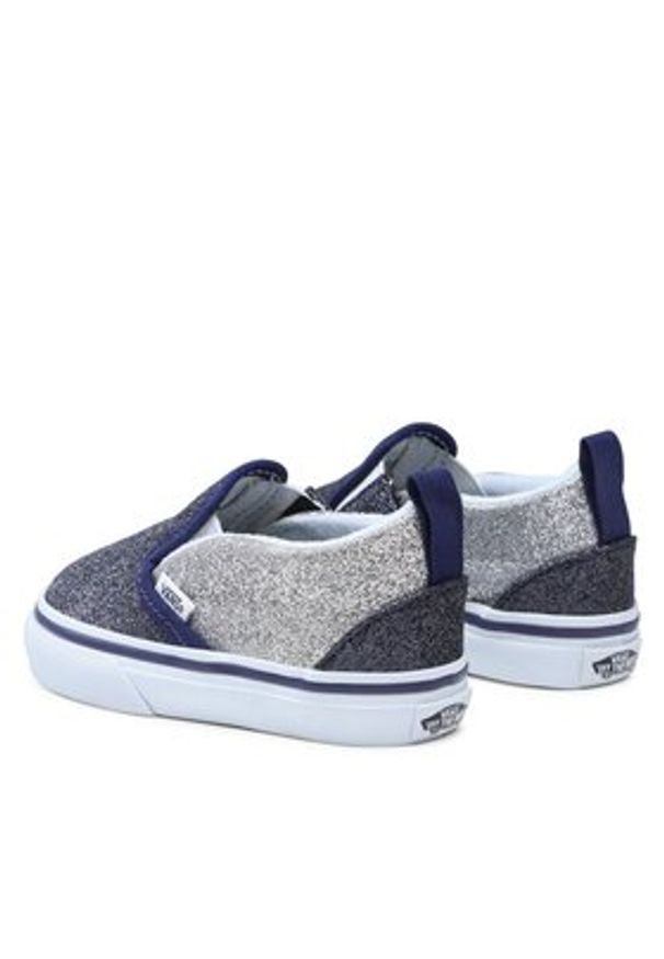 Vans Tenisówki Td Slip-On V VN0A3488SXN1 Srebrny. Zapięcie: bez zapięcia. Kolor: srebrny. Materiał: materiał