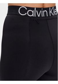 Calvin Klein Performance Legginsy 00GWS3L603 Czarny Slim Fit. Kolor: czarny. Materiał: syntetyk