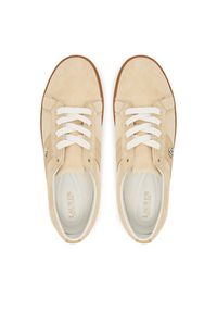 Lauren Ralph Lauren - LAUREN RALPH LAUREN Sneakersy Janson II 802868344004 Beżowy. Kolor: beżowy. Materiał: skóra, zamsz #3