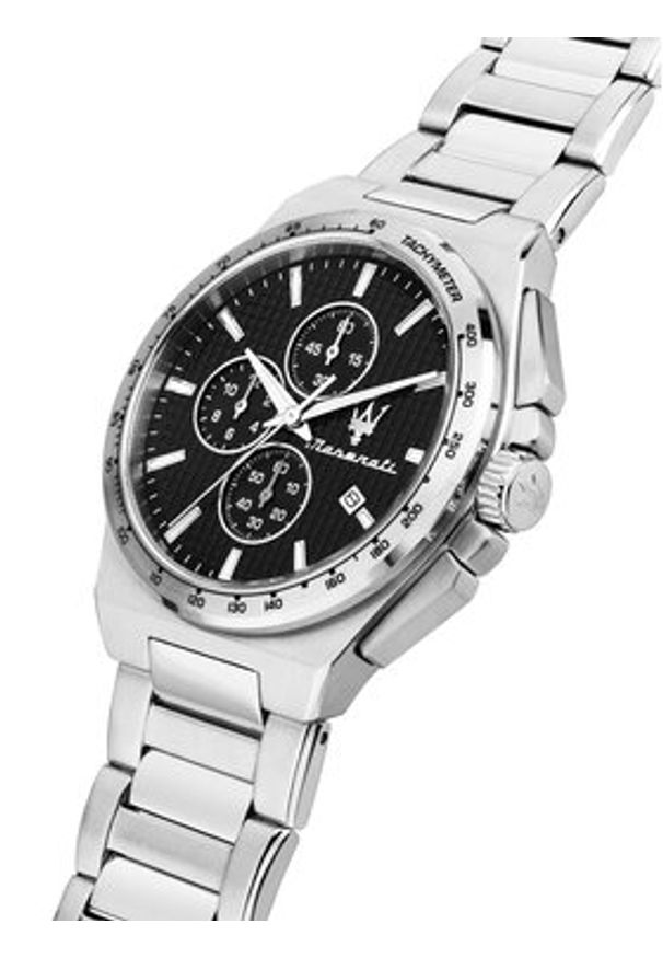 Maserati Zegarek Velocita R8873653004 Srebrny. Kolor: srebrny