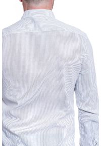 Lee - MĘSKA KOSZULA MATERIAŁOWA LEE SLIM BUTTON DOWN WHITE L66XNG12. Typ kołnierza: button down. Kolor: biały. Materiał: materiał #4