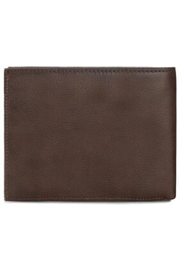 TOMMY HILFIGER - Tommy Hilfiger Duży Portfel Męski Johnson Cc Flap And Coin Pocket AM0AM00660/82566 Brązowy. Kolor: brązowy. Materiał: skóra, nubuk