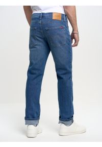 Big-Star - Spodnie jeans męskie Colt 434. Okazja: na co dzień. Kolor: niebieski. Styl: klasyczny, casual, elegancki #4
