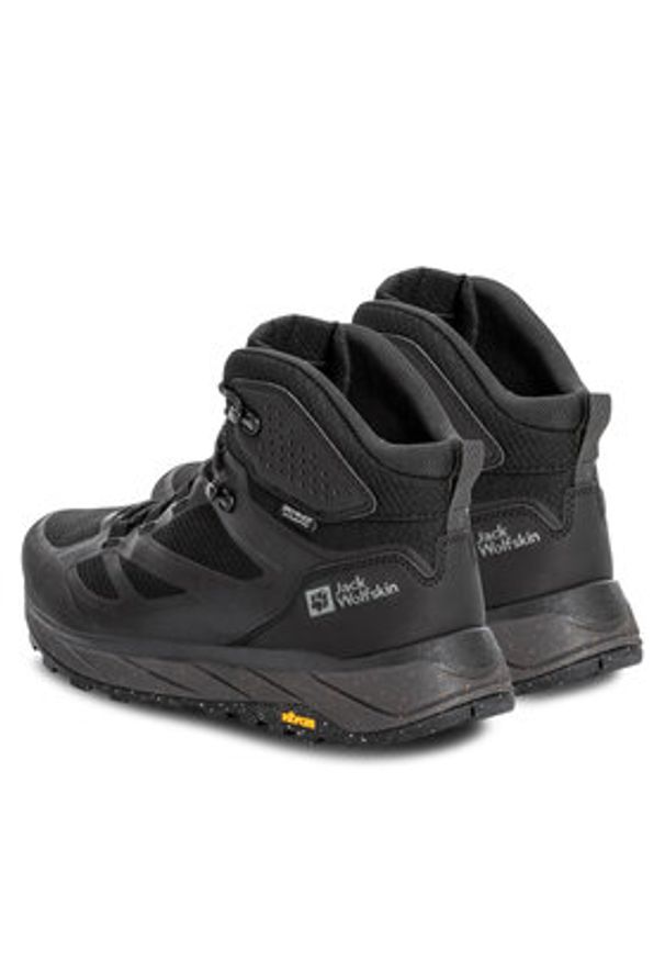 Jack Wolfskin Trekkingi Terraventure Texapore Mid M 4051521 Czarny. Kolor: czarny. Materiał: materiał. Sport: turystyka piesza