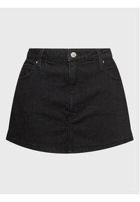 Calvin Klein Jeans Spódnica jeansowa J20J220468 Czarny Regular Fit. Kolor: czarny. Materiał: bawełna #5