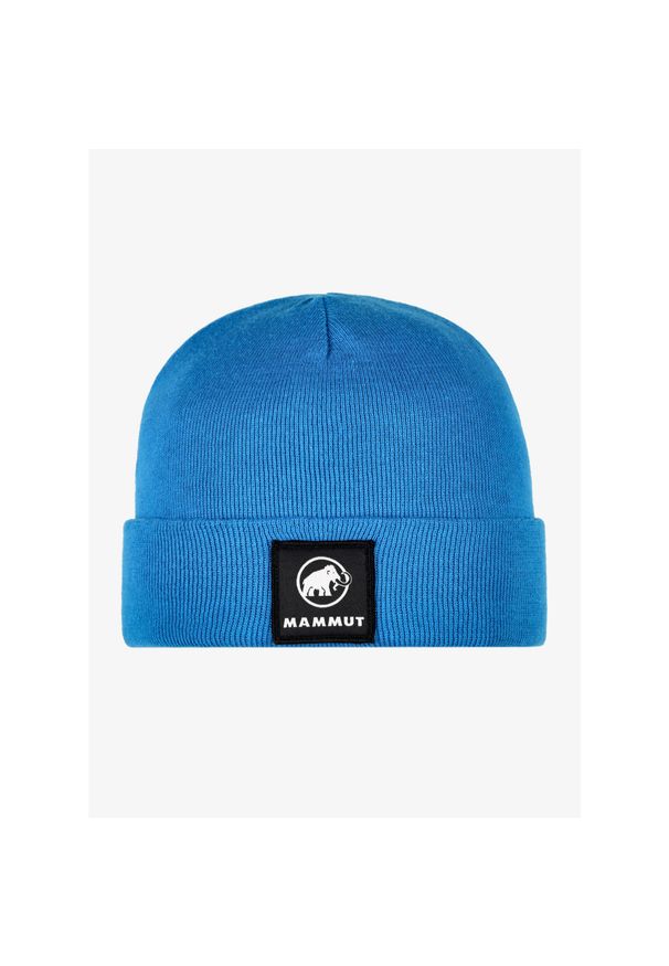 Czapka Mammut Fedoz Beanie - glacier blue. Kolor: niebieski