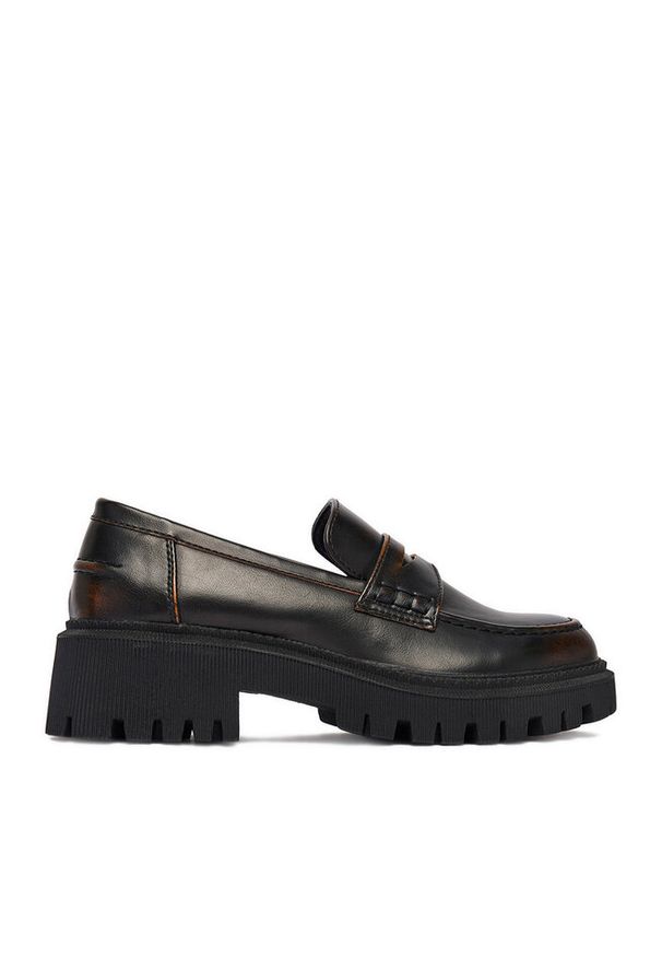 Jenny - Loafersy JENNY. Kolor: brązowy