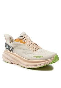 HOKA - Hoka Buty do biegania Clifton 9 1127896 Beżowy. Kolor: beżowy