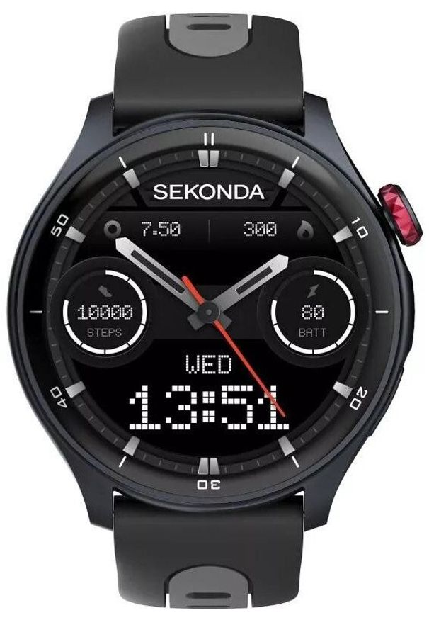 Zegarek męski Sekonda 30239 czarny. Kolor: czarny
