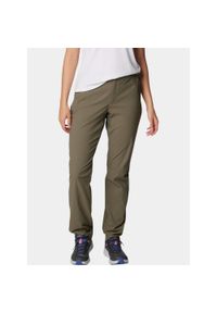 columbia - Spodnie turystyczne damskie Columbia Leslie Falls II. Kolor: zielony. Sezon: lato. Sport: turystyka piesza #1