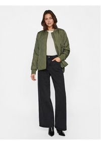 Vila Kurtka bomber Mone 14092203 Zielony Regular Fit. Kolor: zielony. Materiał: syntetyk #6