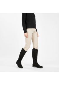 Kozaki damskie S.Barski, cholewka z materiału perforowana konstrukcja wysoka forma stabilny niski obcas miękka wkładka wygodne zapinane na suwak, cza. Okazja: na co dzień. Kolor: czarny. Materiał: materiał. Szerokość cholewki: normalna. Wzór: ażurowy. Obcas: na obcasie. Styl: casual, elegancki. Wysokość obcasa: niski #7