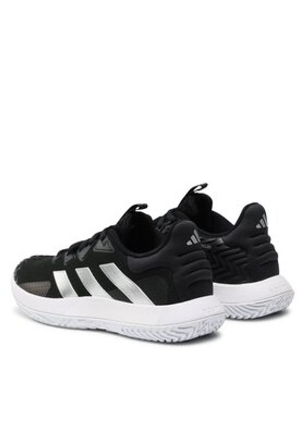 Adidas - adidas Buty do tenisa SoleMatch Control Tennis Shoes ID1501 Czarny. Kolor: czarny. Materiał: materiał. Sport: tenis