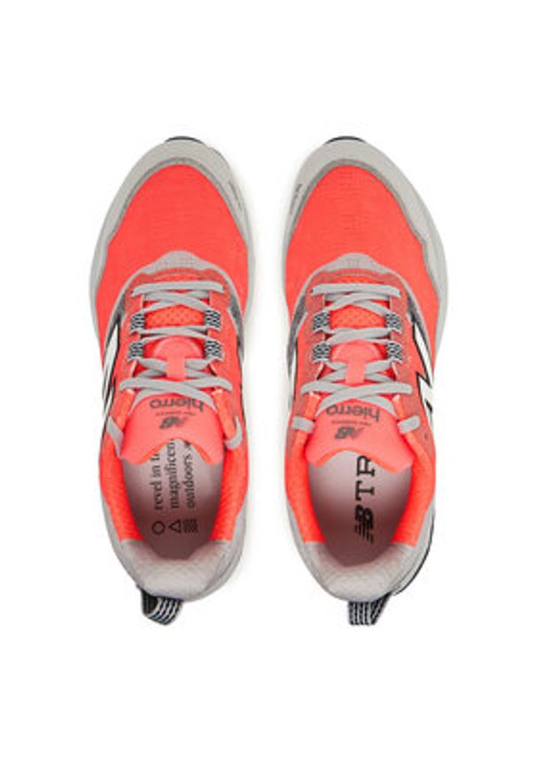 New Balance Buty do biegania Hierro MTHIERQ9 Pomarańczowy. Kolor: pomarańczowy. Materiał: materiał