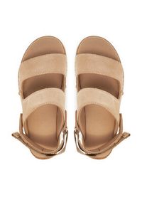 Ugg Sandały W Goldenstar Glide 1167399 Beżowy. Kolor: beżowy. Materiał: zamsz, skóra #3