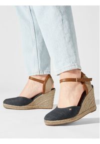 Wrangler Espadryle Brava WL31500A Granatowy. Kolor: niebieski. Materiał: materiał #4