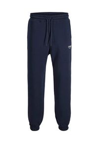 Jack & Jones - Jack&Jones Spodnie dresowe Kane Soho 12278943 Granatowy Regular Fit. Kolor: niebieski. Materiał: bawełna
