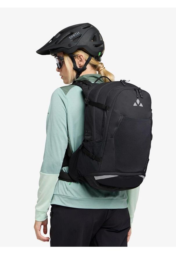 Plecak damski Vaude Bike Alpin 23+5 - black. Kolor: czarny